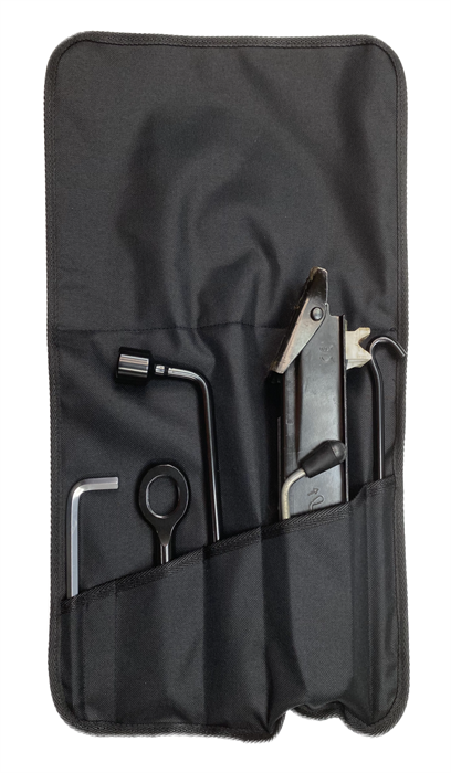 Сумка-скрутка для инструментов в автомобиль с клапаном черная. D22429Bl - фото 137