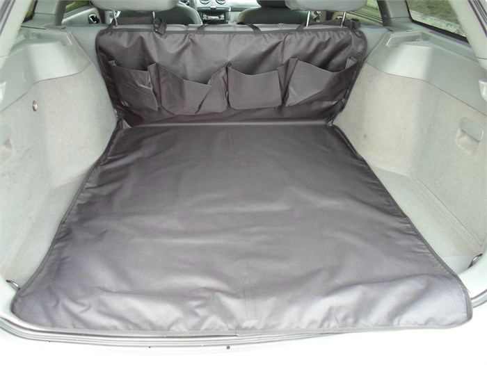 Защитная накидка в багажник с карманами черная. B17200Bl - фото 224