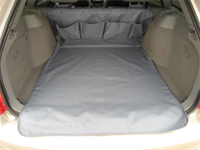 Защитная накидка в багажник с карманами серая. B17201Gr - фото 230