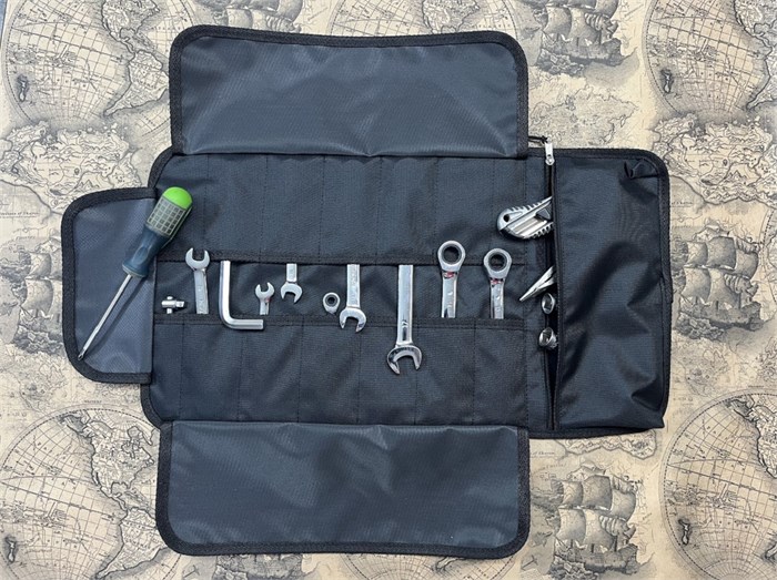 Сумка-скрутка для хранения инструмента черная. IN25455Bl - фото 420